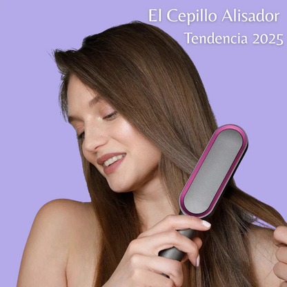 GlowLiss Cepillo Alisador 3 en 1 💖